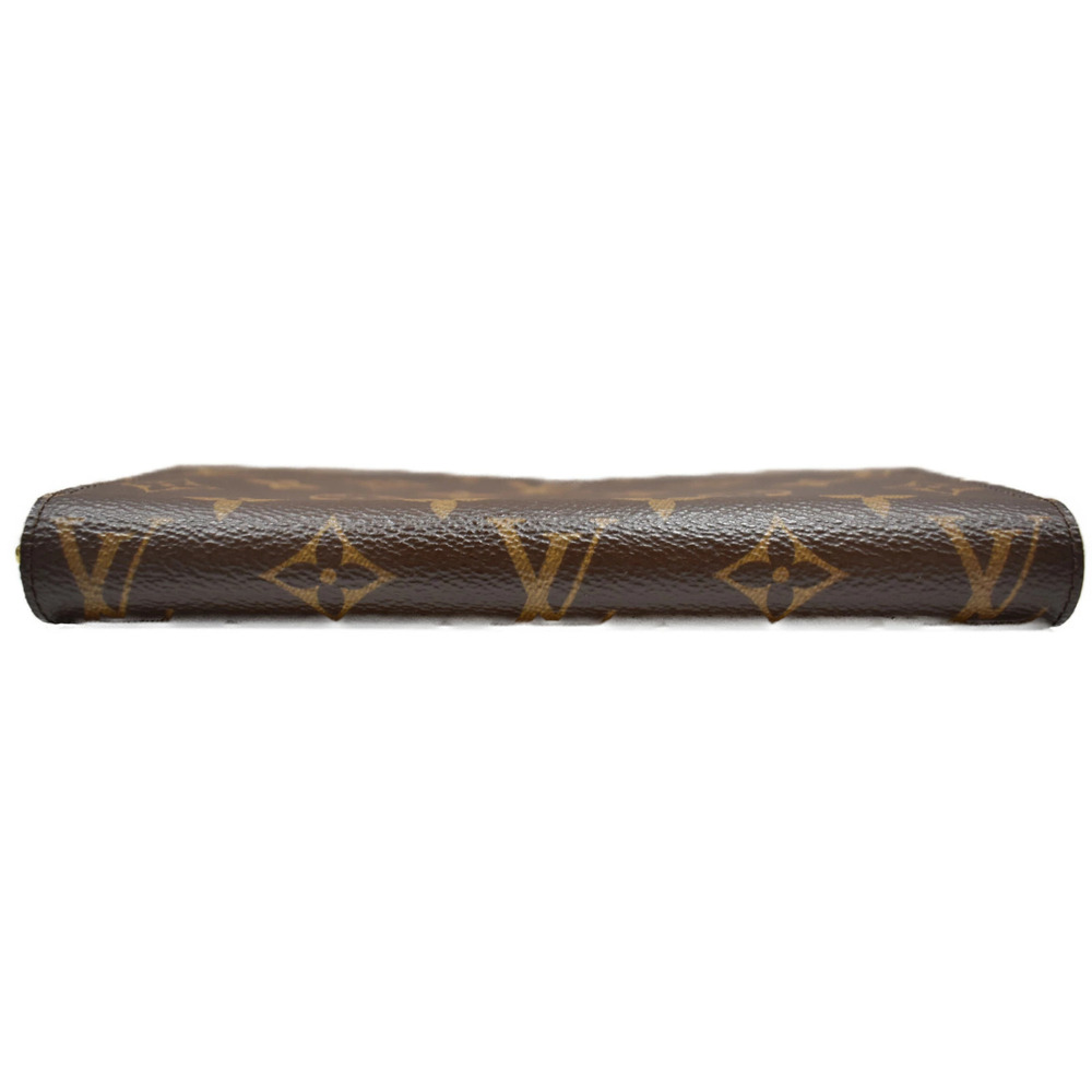 LOUIS VUITTON Zippy Wallet Monogram Brown Long - Picture 5 of 10